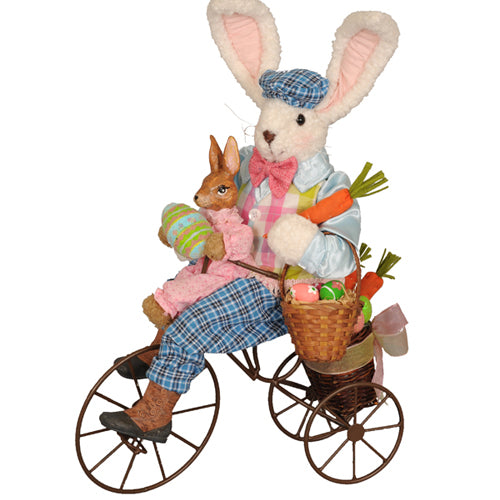 Popular Karen Didion Artist Bunny Rabbit Easter Figurine 16 Inch NWT.