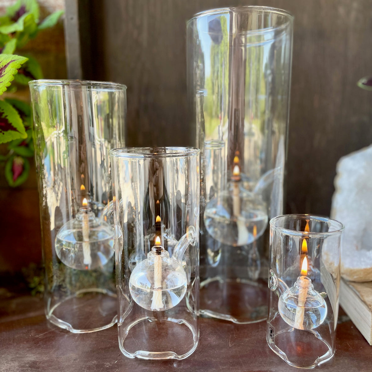 Betty Clear Tea Light Candle Holder | Set of 6