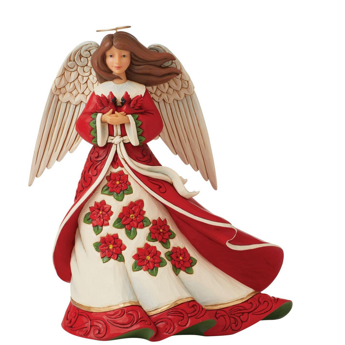Holiday Peace Red Christmas Angel – William Glen