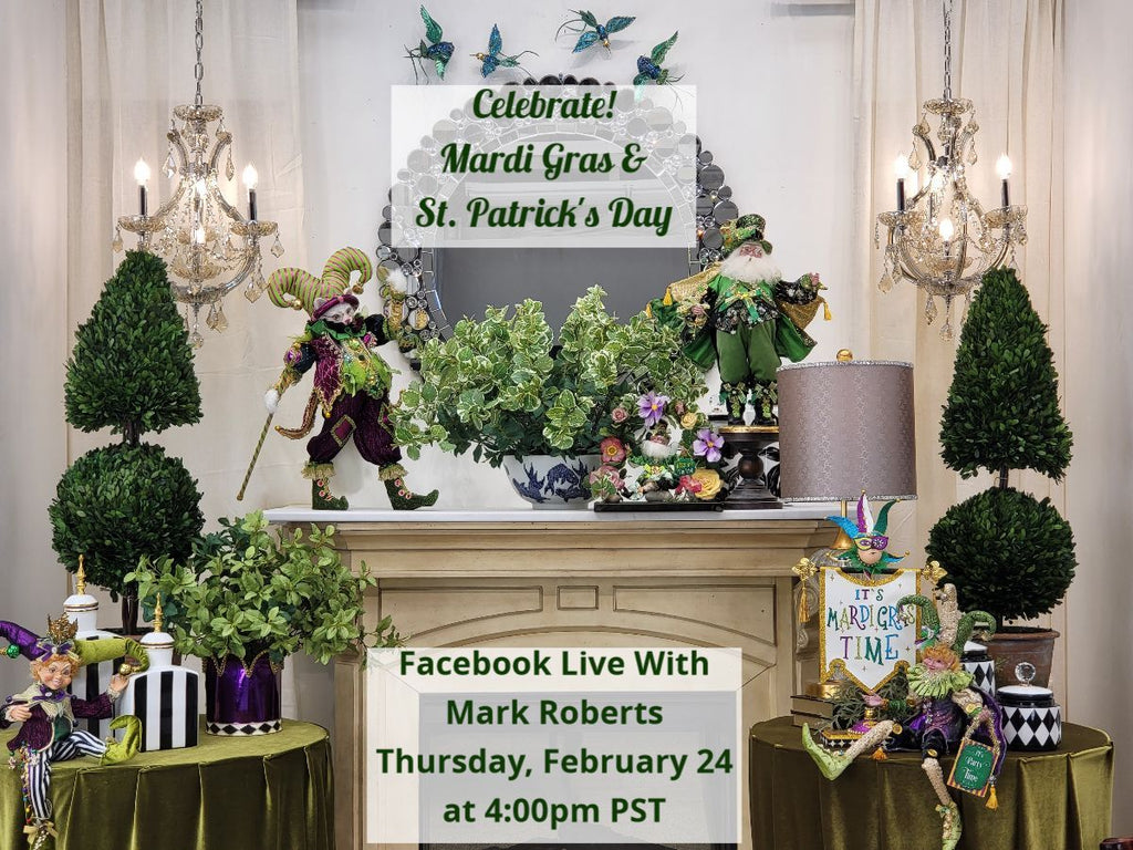 Mark is Back! Join Mark Roberts on FaceBook Live this Thursday, February 24 at 4pm PST.