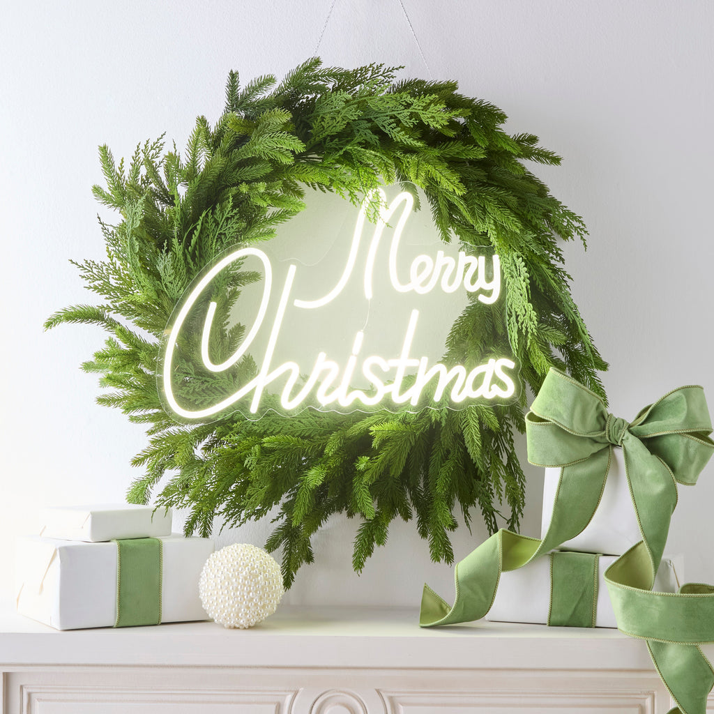 Lit Holiday Decorations