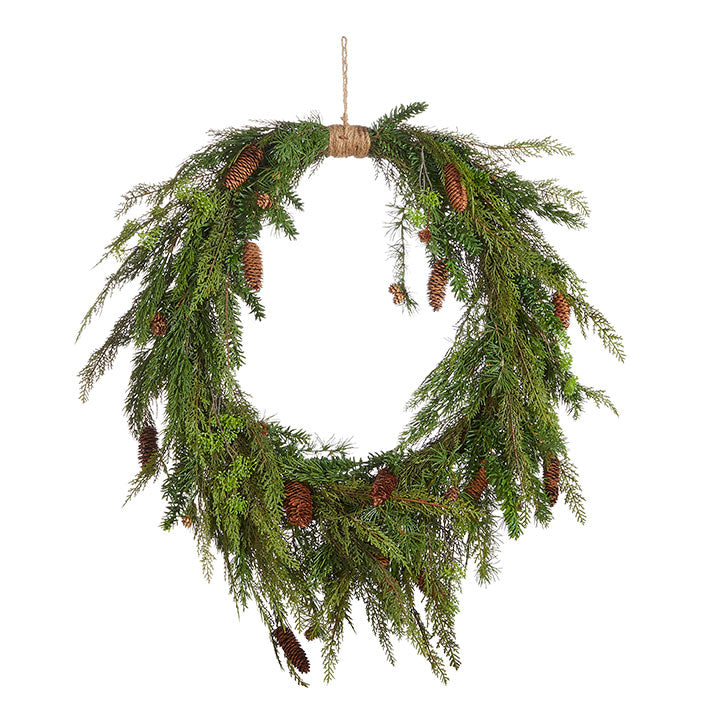 Artificial Seasonal Wreaths, Drops & Garlands