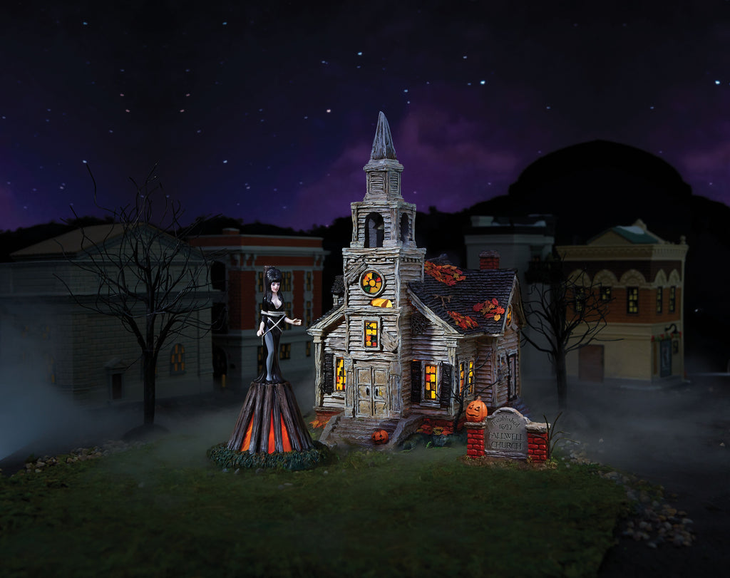 New for 2024 Elvira's Halloween Village