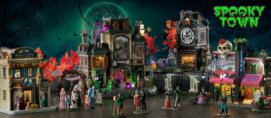 Lemax Spooky Town