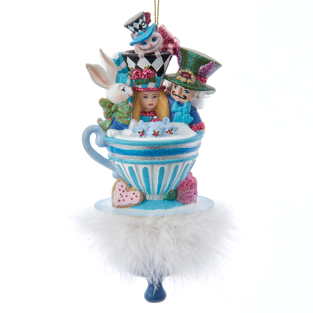 Disney Light Blue \'We Are All‎ Mad Here\' Hat NWT teacup Alice In wonderland Disney Light Blue  main image 4