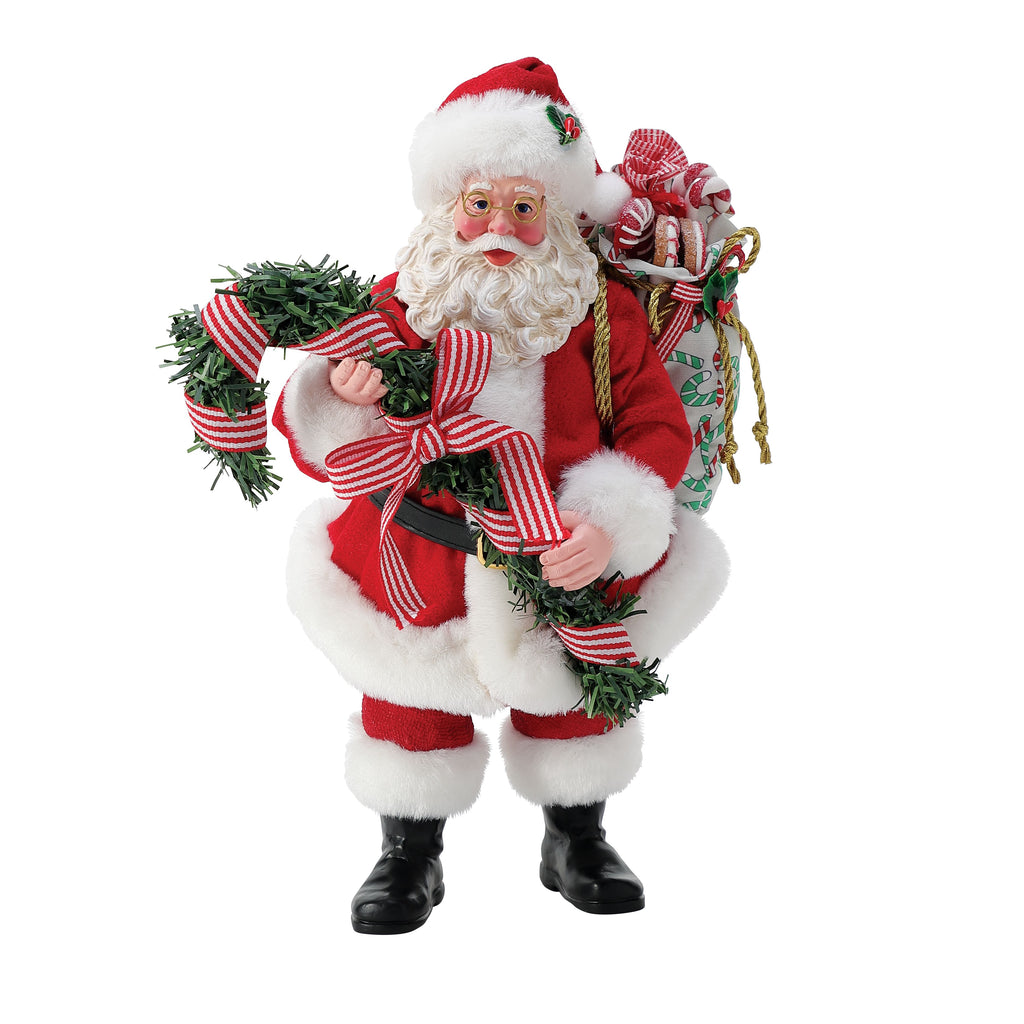 Department 56 Possible Dreams - Statuetta di Babbo Natale per lo sport e il tempo libero, 22,9 cm, multicolore Department 56 Possible Dreams - Statuetta di Babbo Natale per lo sport e il tempo libero, 22,9 cm, multicolore