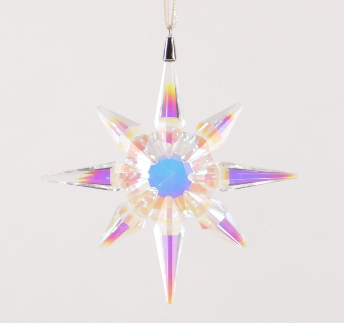 Radiant Crystal Starflake Ornament – William Glen