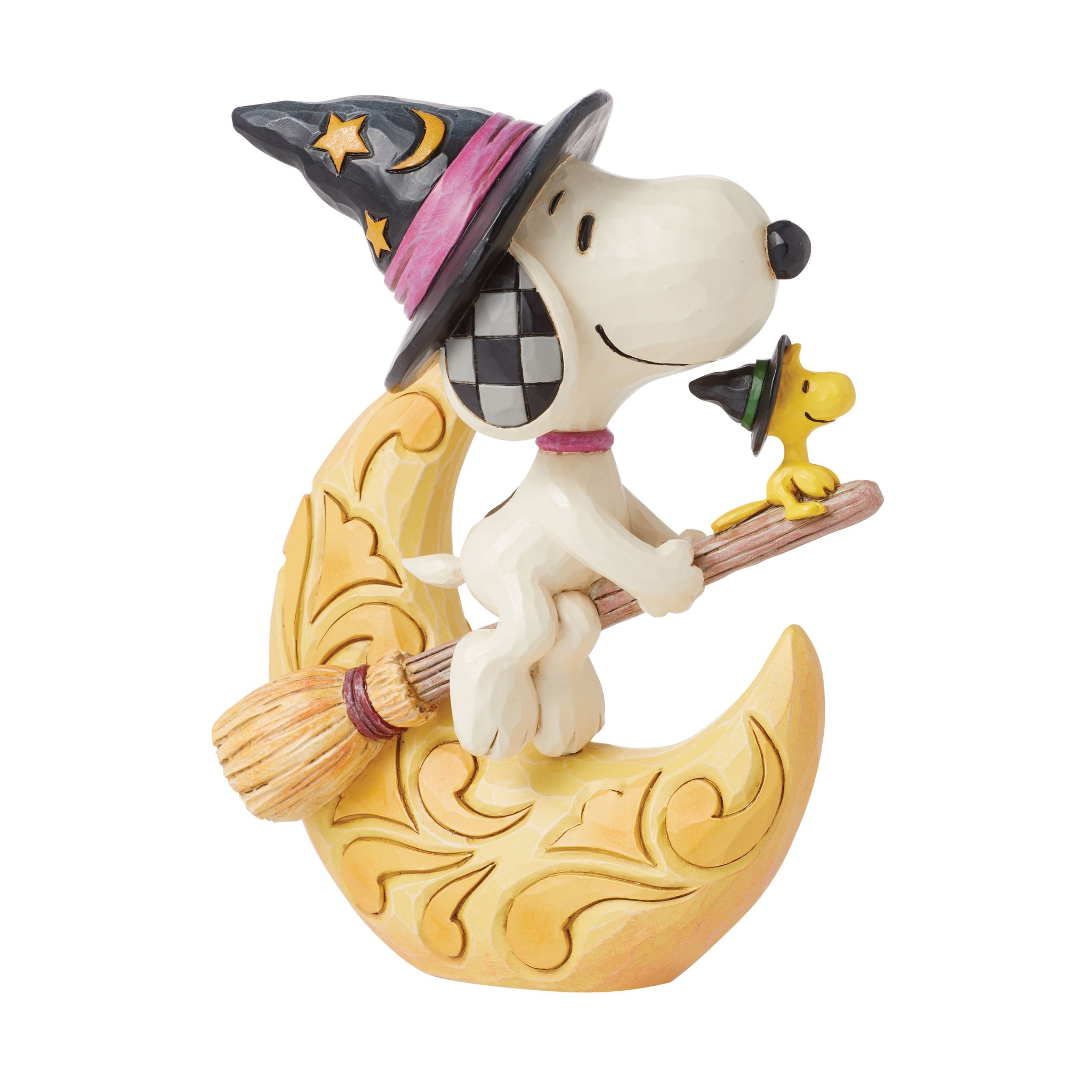 Midnight Ride Snoopy Witch With Moon – William Glen